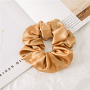 Satin Cloth Hair Tie: Solid Color Pack