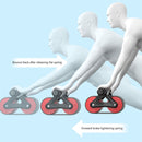 Double Wheel Abdominal Exerciser: Fitness Wheel