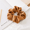 Satin Cloth Hair Tie: Solid Color Pack
