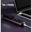 2 In 1 Straight Hair Comb – Portable USB Heated Straightener Brush