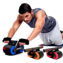 Double Wheel Abdominal Exerciser: Fitness Wheel