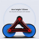 Double Wheel Abdominal Exerciser: Fitness Wheel