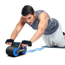 Double Wheel Abdominal Exerciser: Fitness Wheel