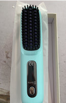 2 In 1 Straight Hair Comb – Portable USB Heated Straightener Brush