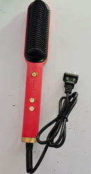 Dual-Purpose Ionic Straightener & Curling Comb