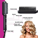 Dual-Purpose Ionic Straightener & Curling Comb