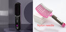 2 In 1 Straight Hair Comb – Portable USB Heated Straightener Brush