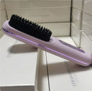 2 In 1 Straight Hair Comb – Portable USB Heated Straightener Brush