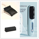 2 In 1 Straight Hair Comb – Portable USB Heated Straightener Brush