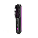 2 In 1 Straight Hair Comb – Portable USB Heated Straightener Brush