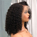 Human Hair 10A Short Lace Front Bob Wig